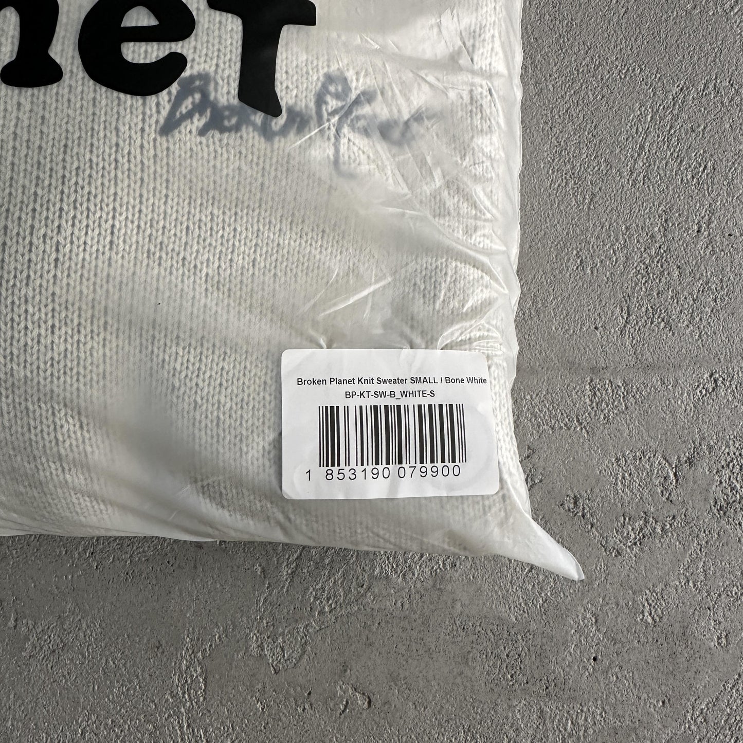 Broken Planet Sweater-Bone