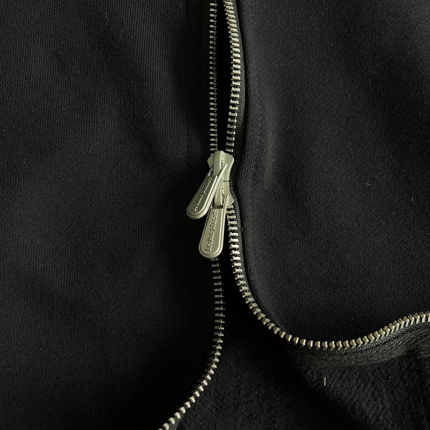 Broken Planet Double Zip Basic Cardigan  Hoodie