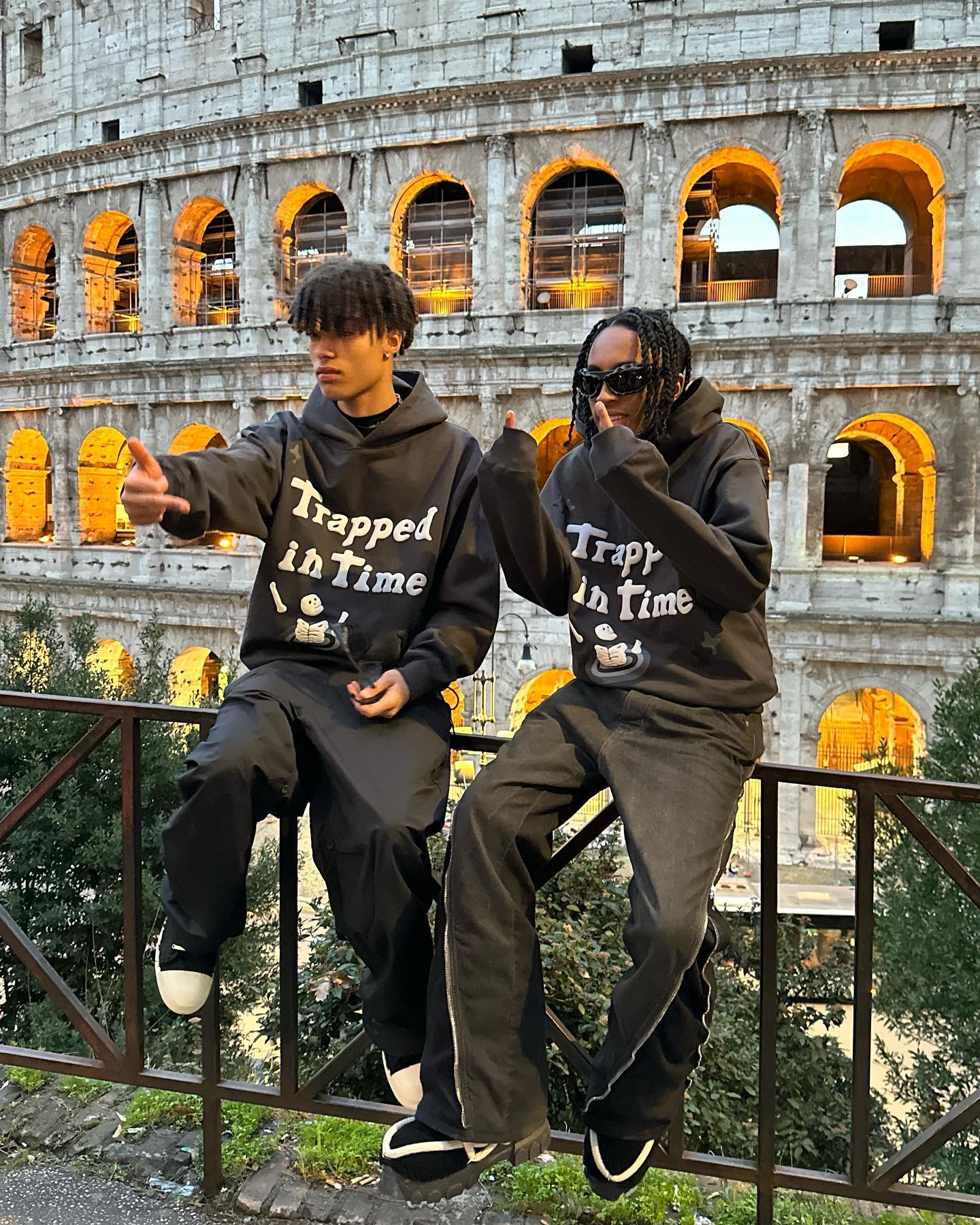 Broken Planet Trapped In Time Hoodie