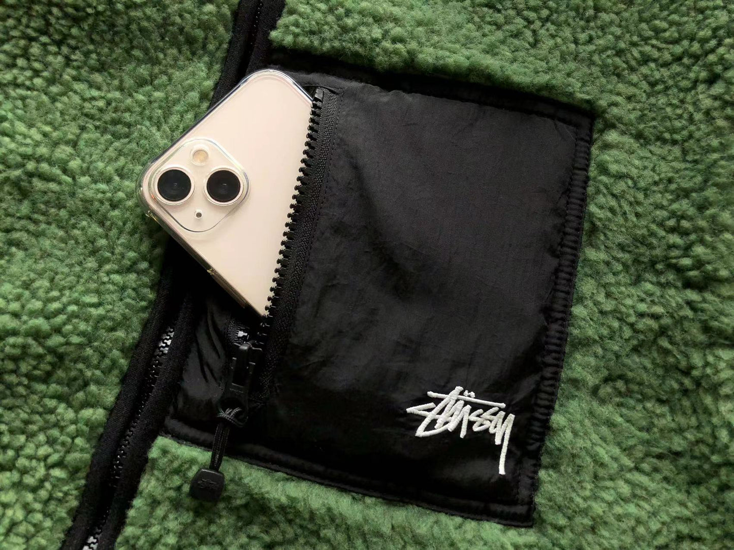 Stussy Reversible Fleece Jacket