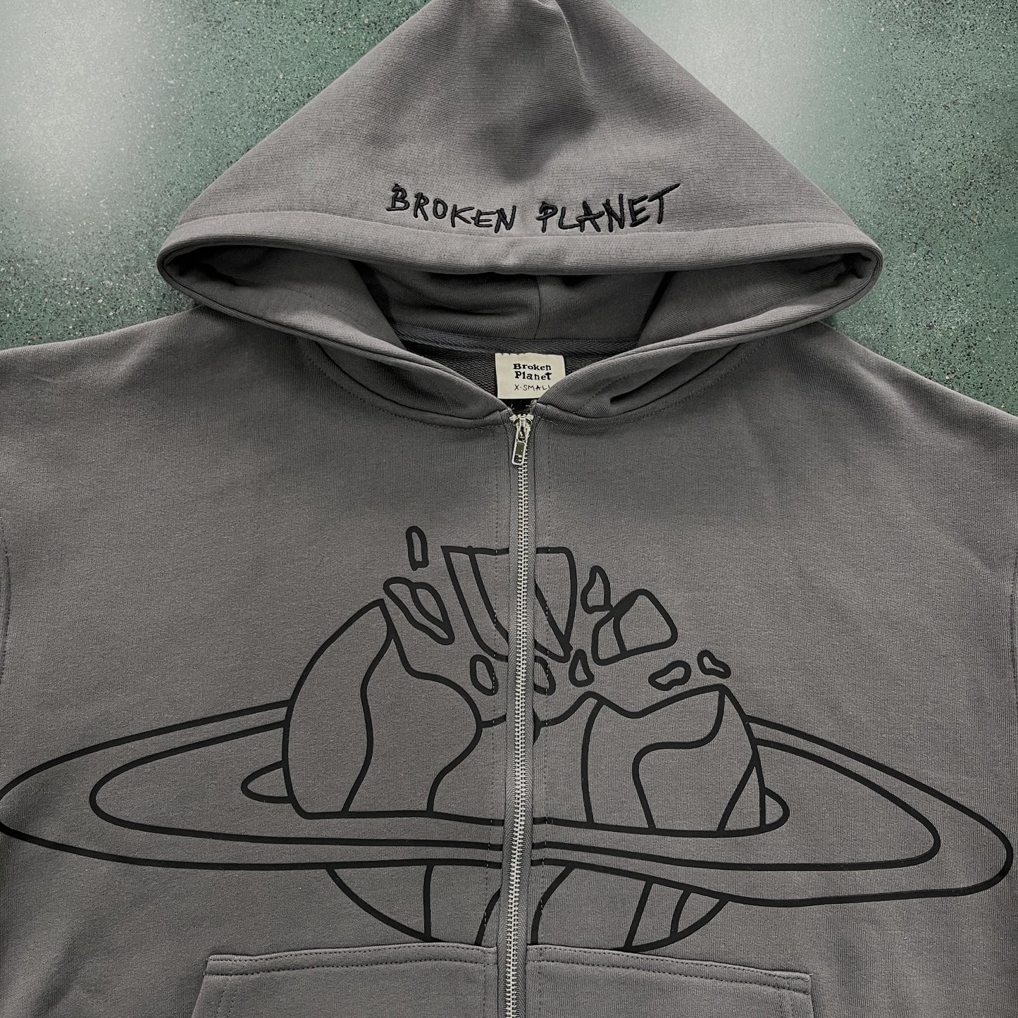 Broken Planet Planet Zip Up Hoodie