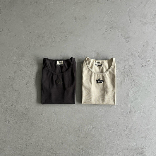 Broken Planet Mens Washed Ribbde Tank Top