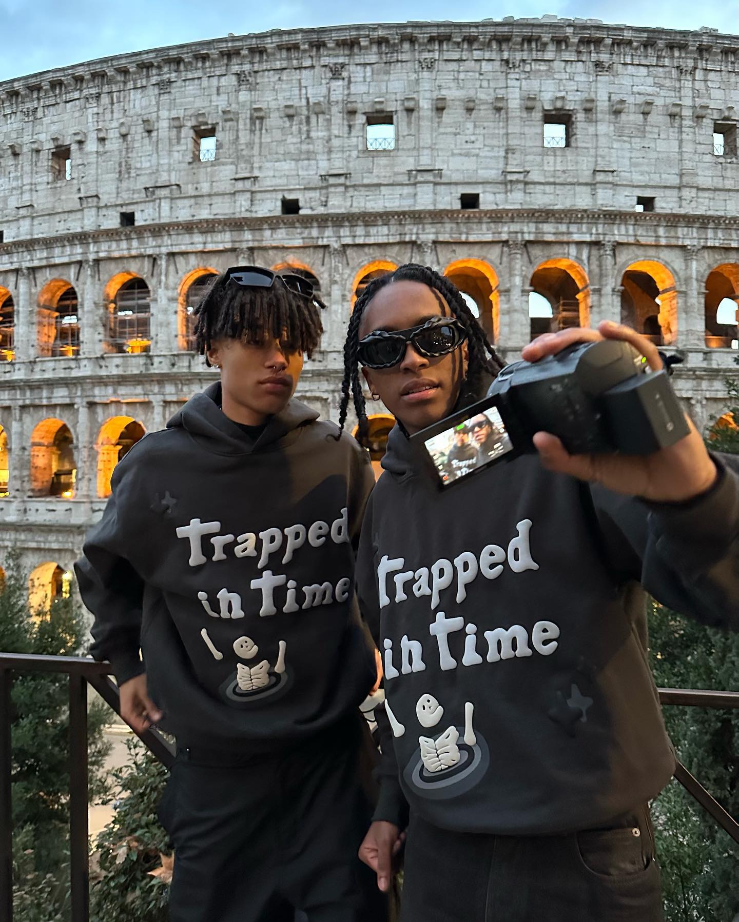 Broken Planet Trapped In Time Hoodie