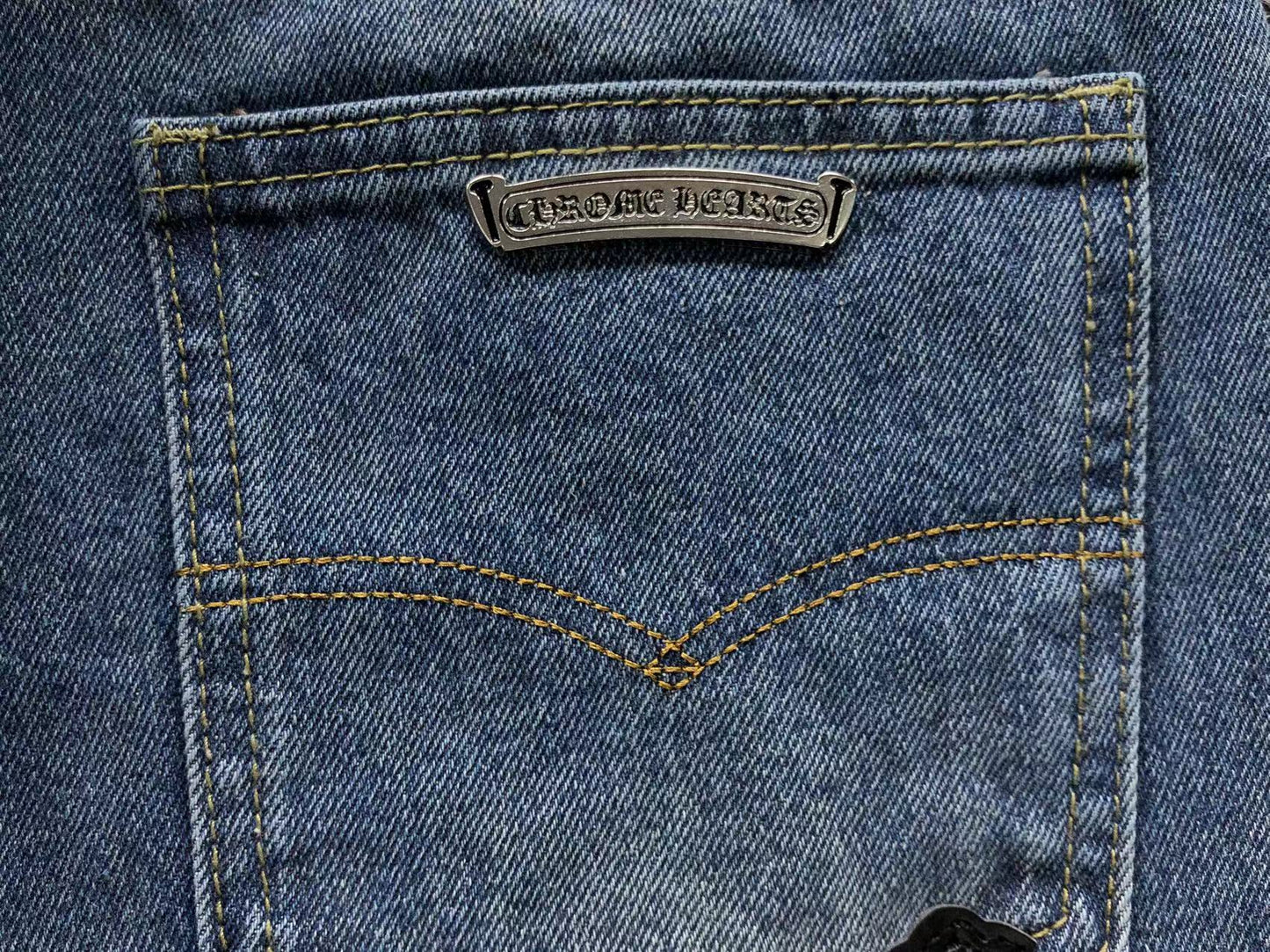 Chrome Hearts Jeans Shorts