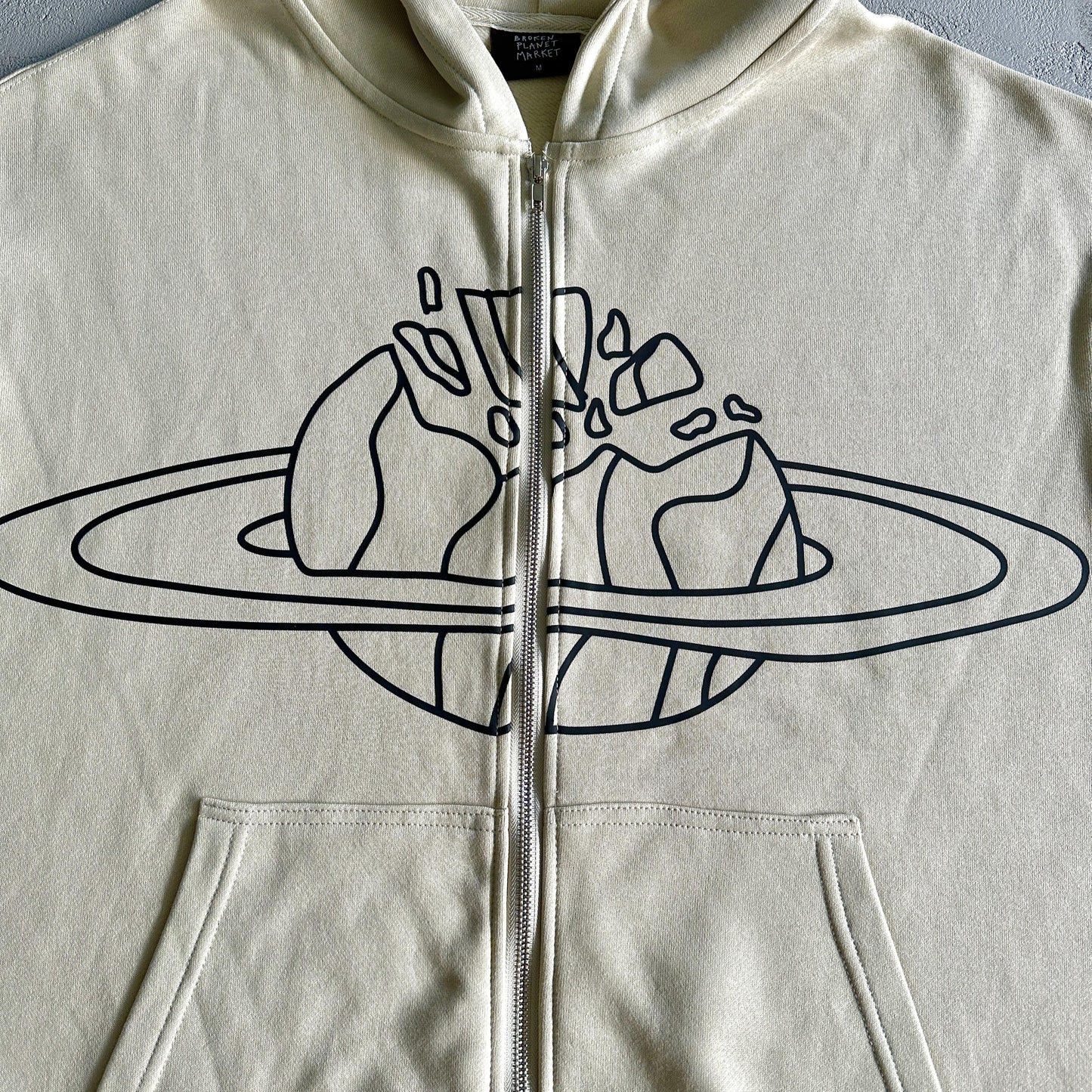 Broken Planet Planet Zip Up Hoodie