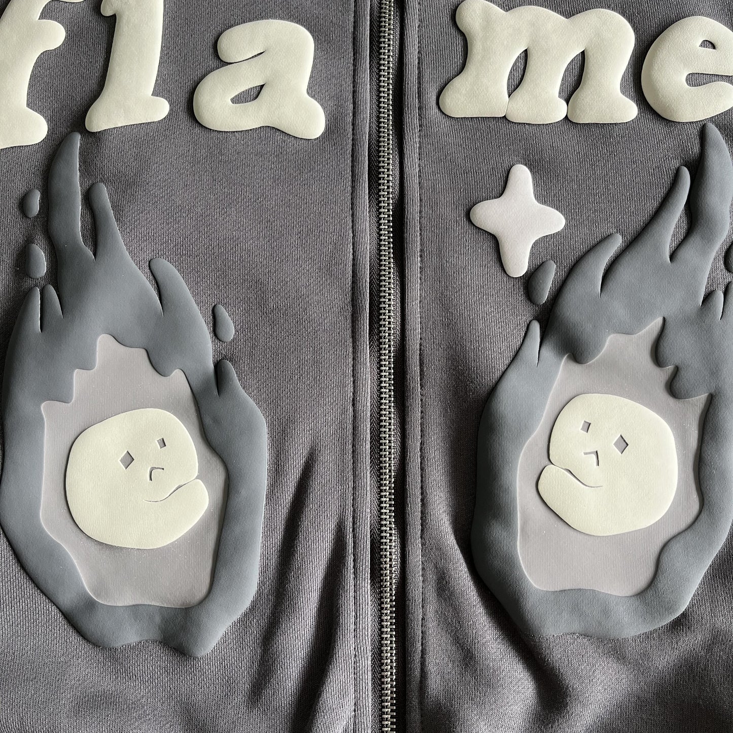 Broken Planet Twin Flames Zip Up Hoodie