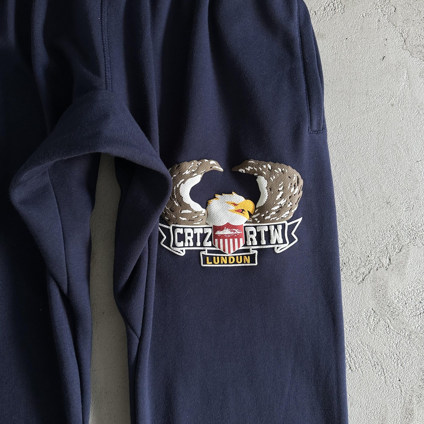 Corteiz Eagle Three-Dimensional Print Pants