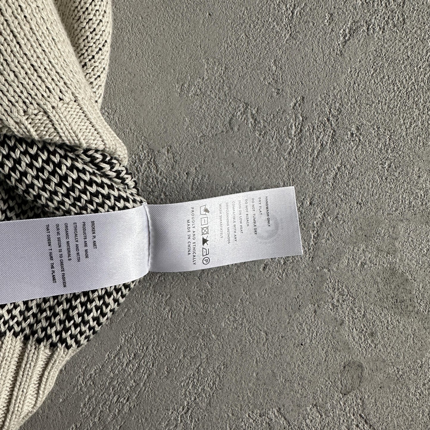 Broken Planet Sweater-Bone