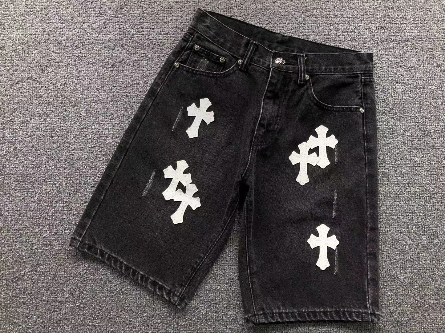 Chrome Hearts Jeans Shorts
