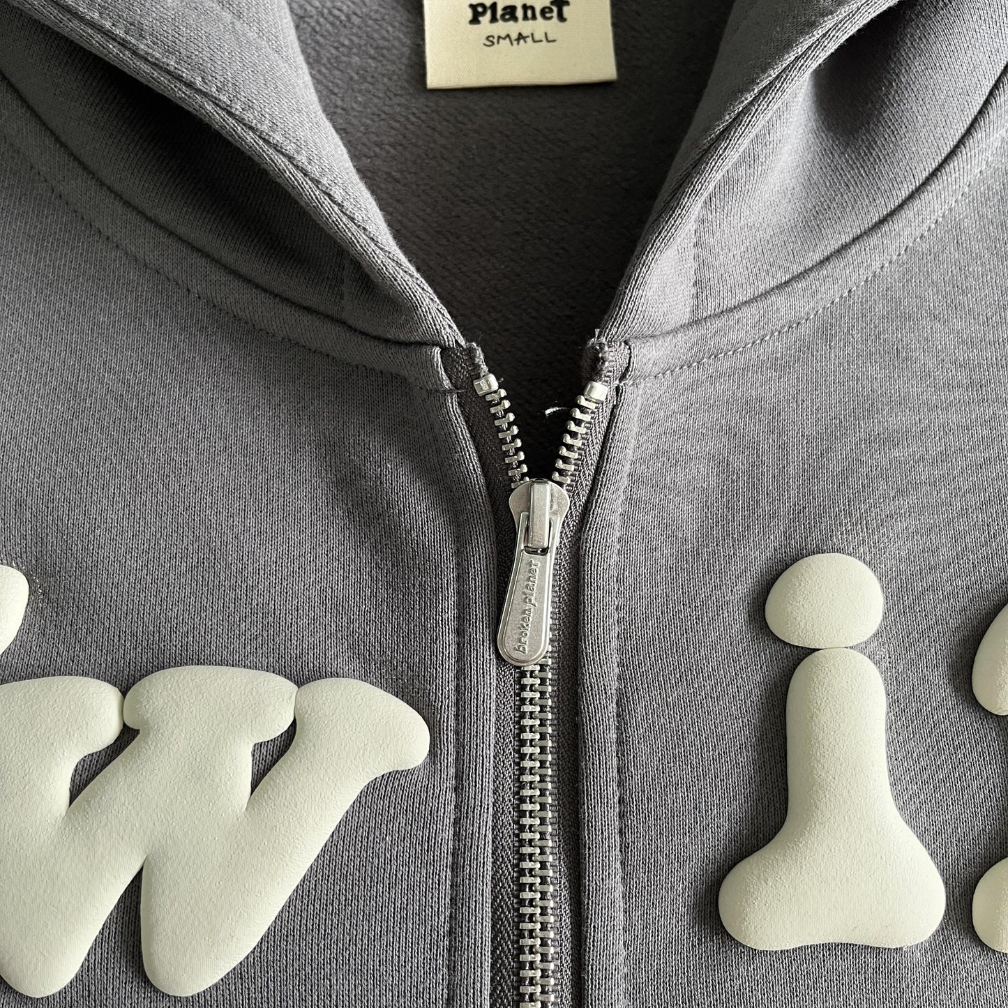 Broken Planet Twin Flames Zip Up Hoodie