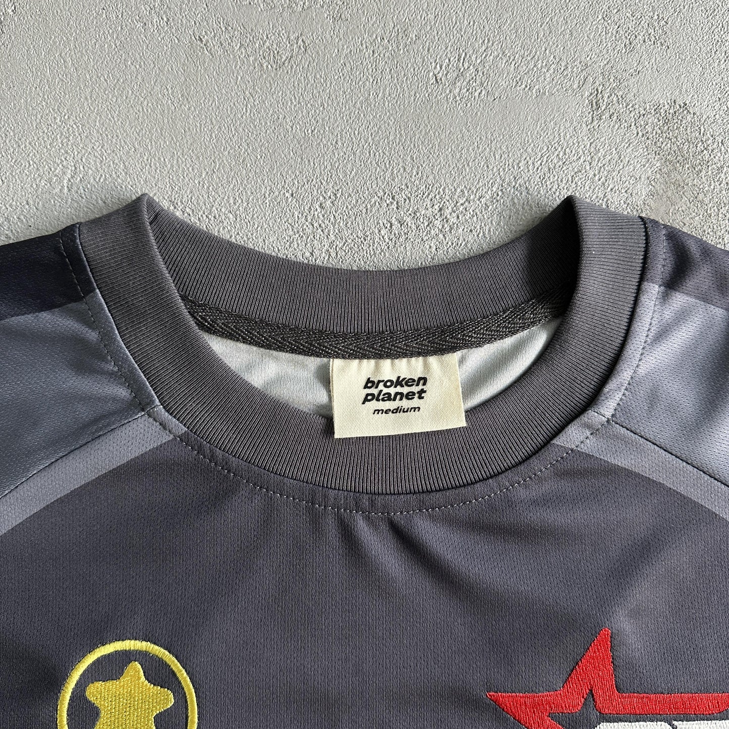 Broken Planet  Football Long Sleeve Tee