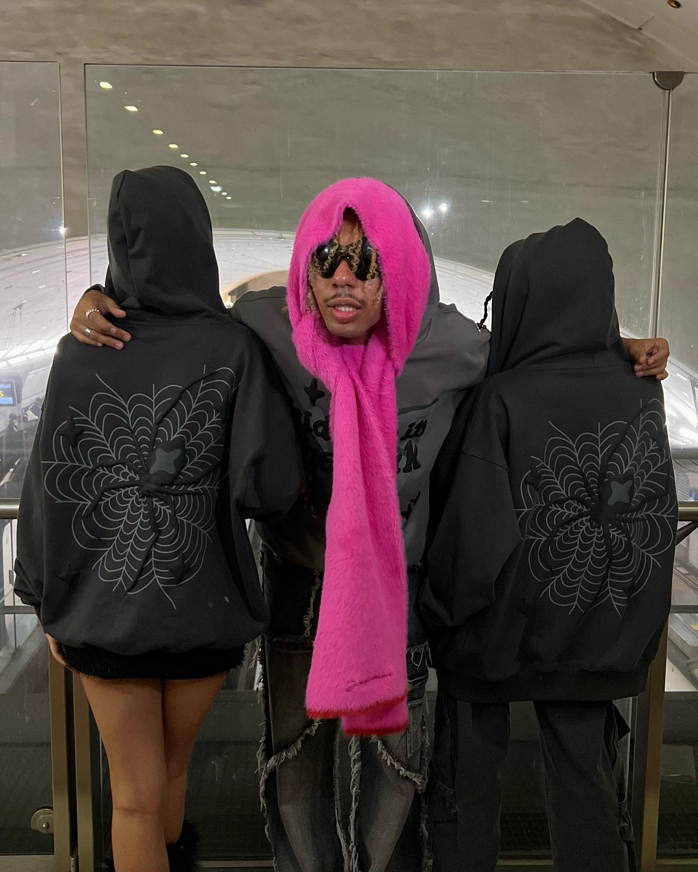 Broken Planet Spider Zip Up Hoodie