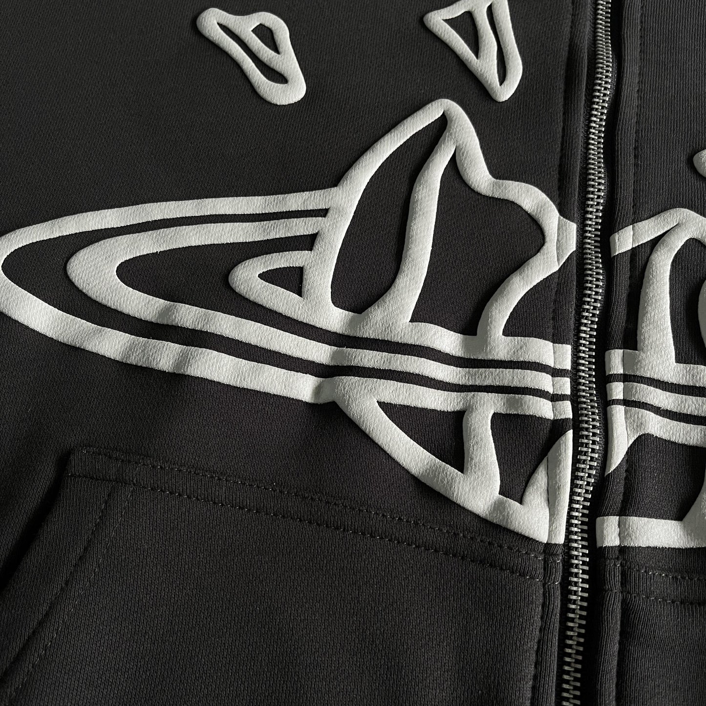 Broken Planet Double Zip Up Hoodie