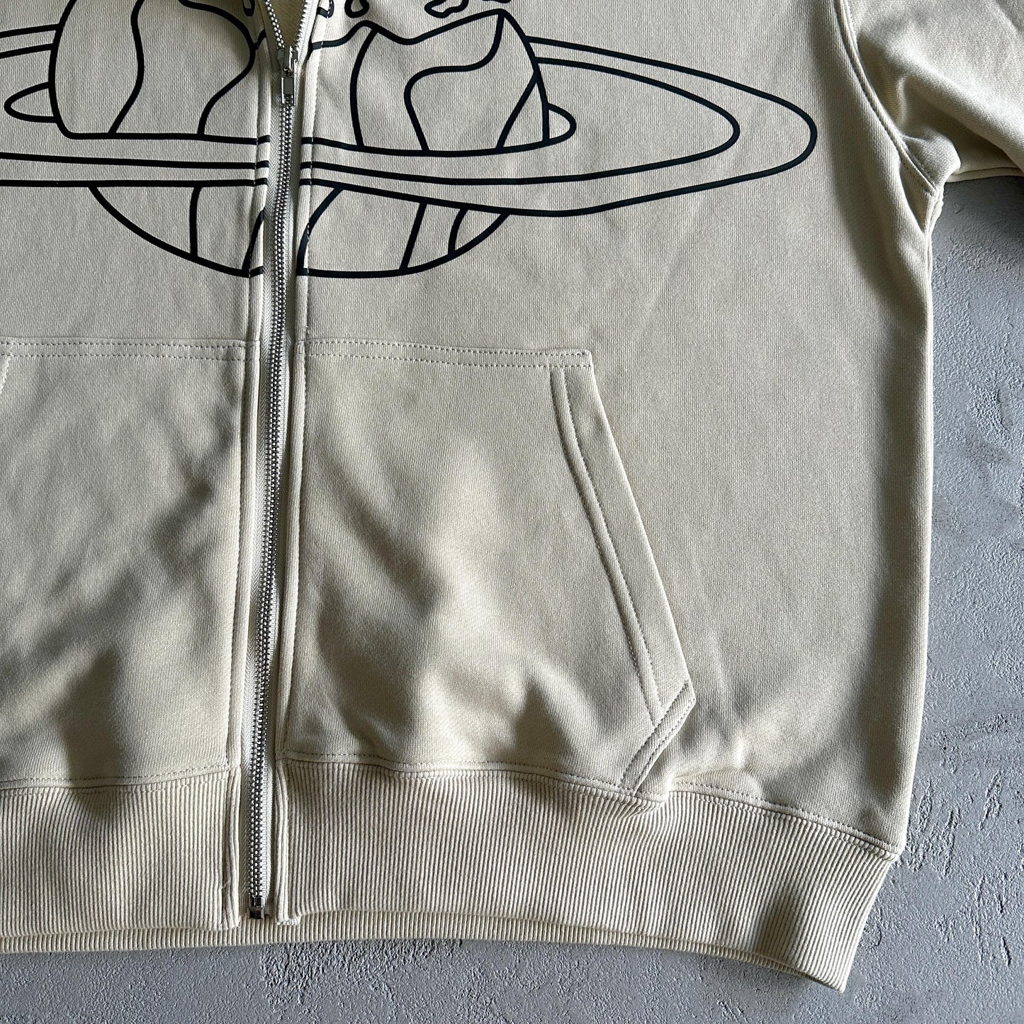 Broken Planet Planet Zip Up Hoodie