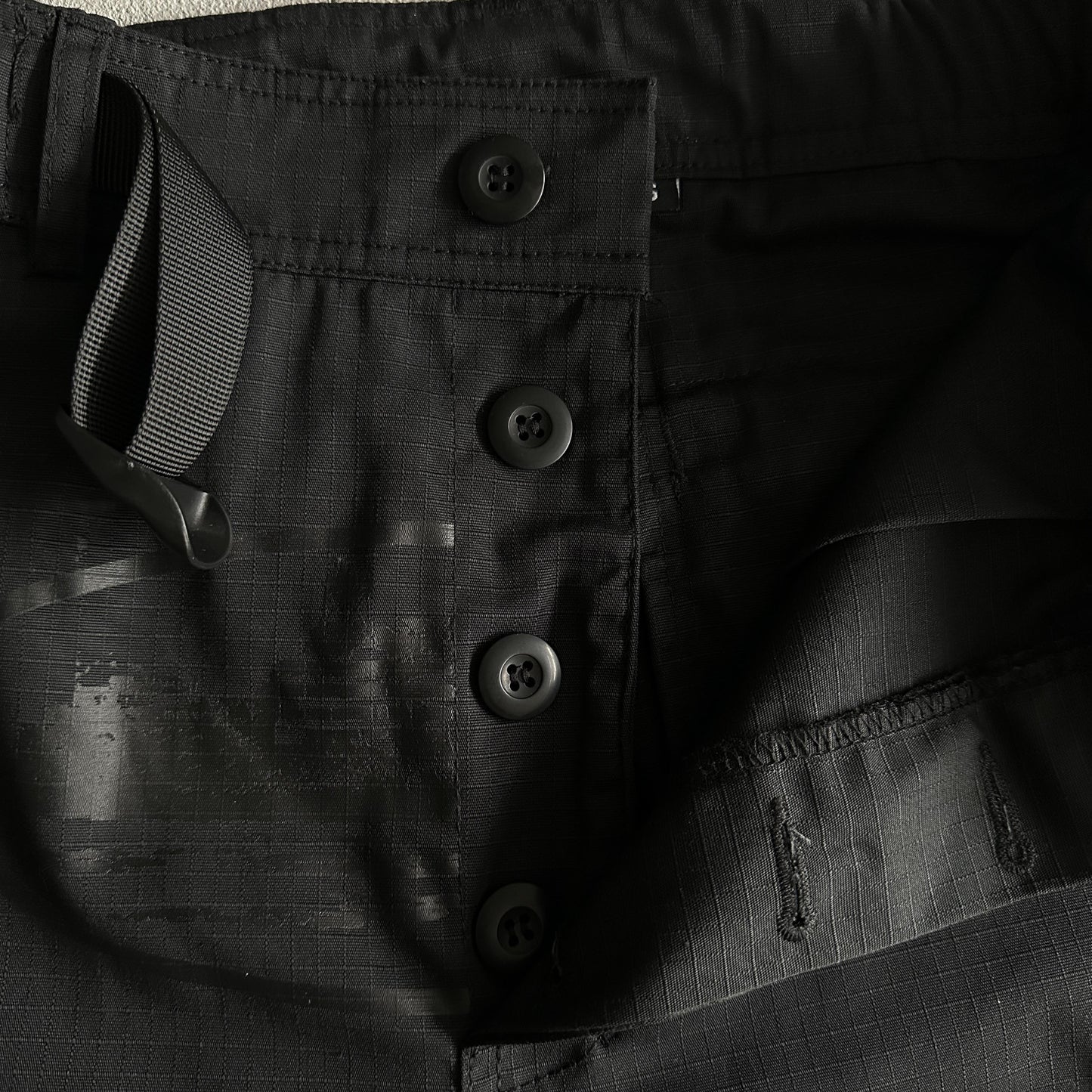 Corteiz Black Cargo Shorts