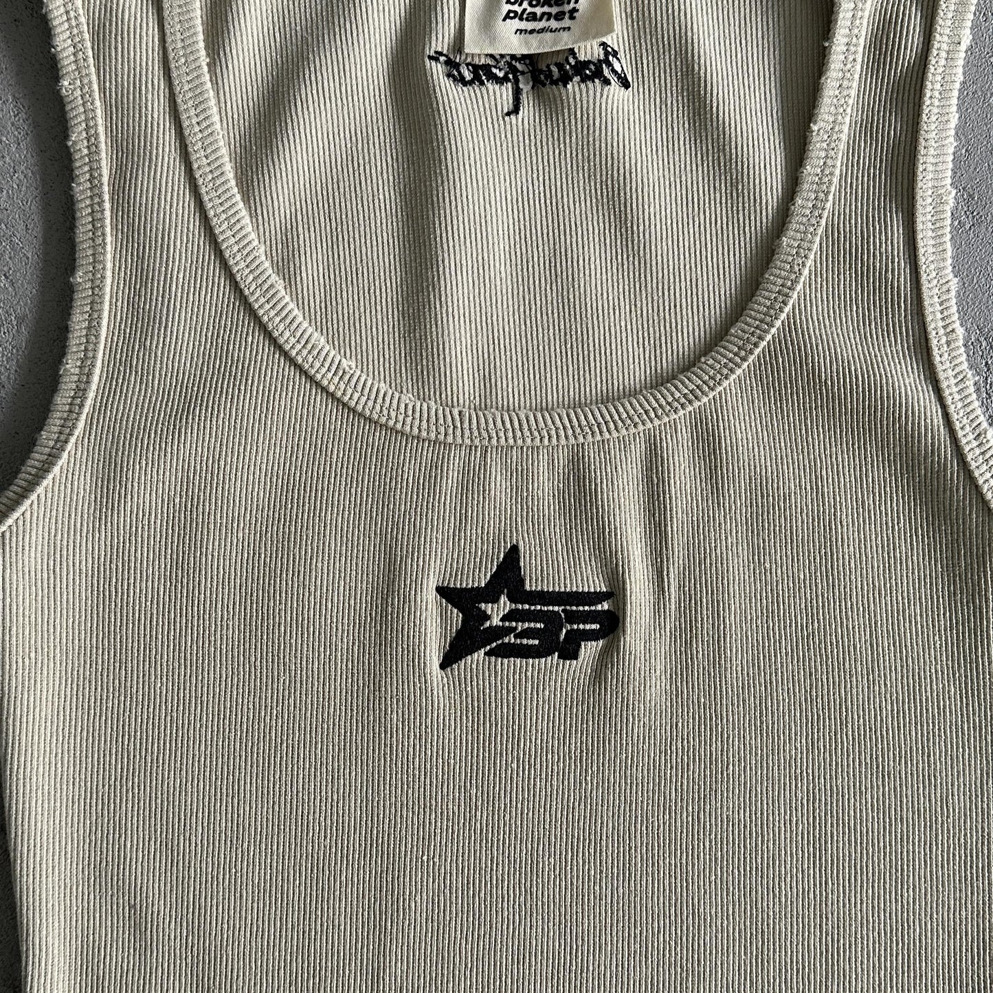 Broken Planet Womens Washed Tank Top