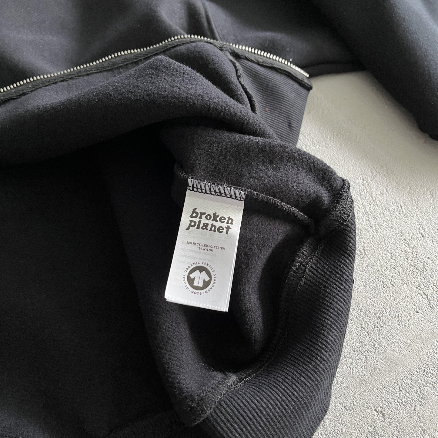 Broken Planet Double Zip Basic Cardigan  Hoodie