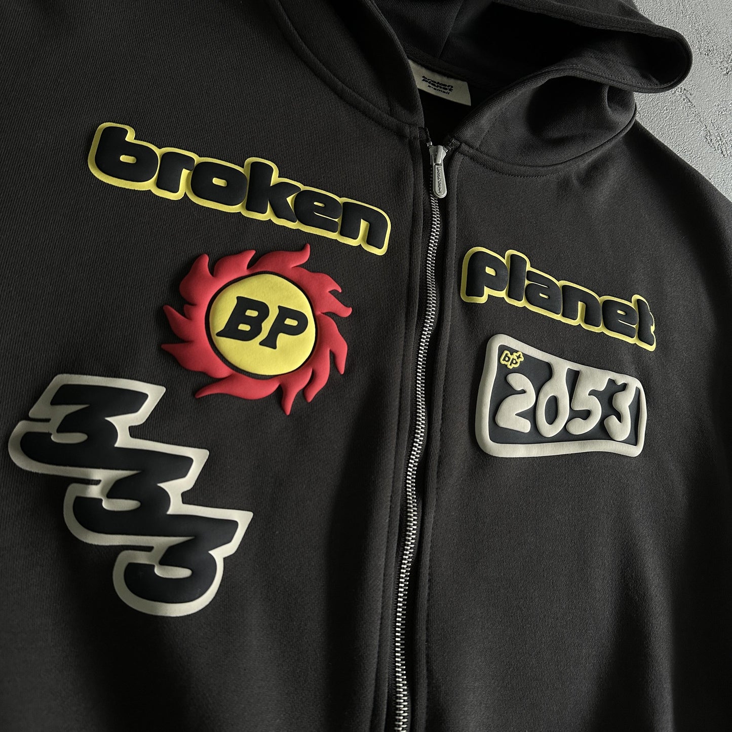 Broken Planet Zip Up Hoodie