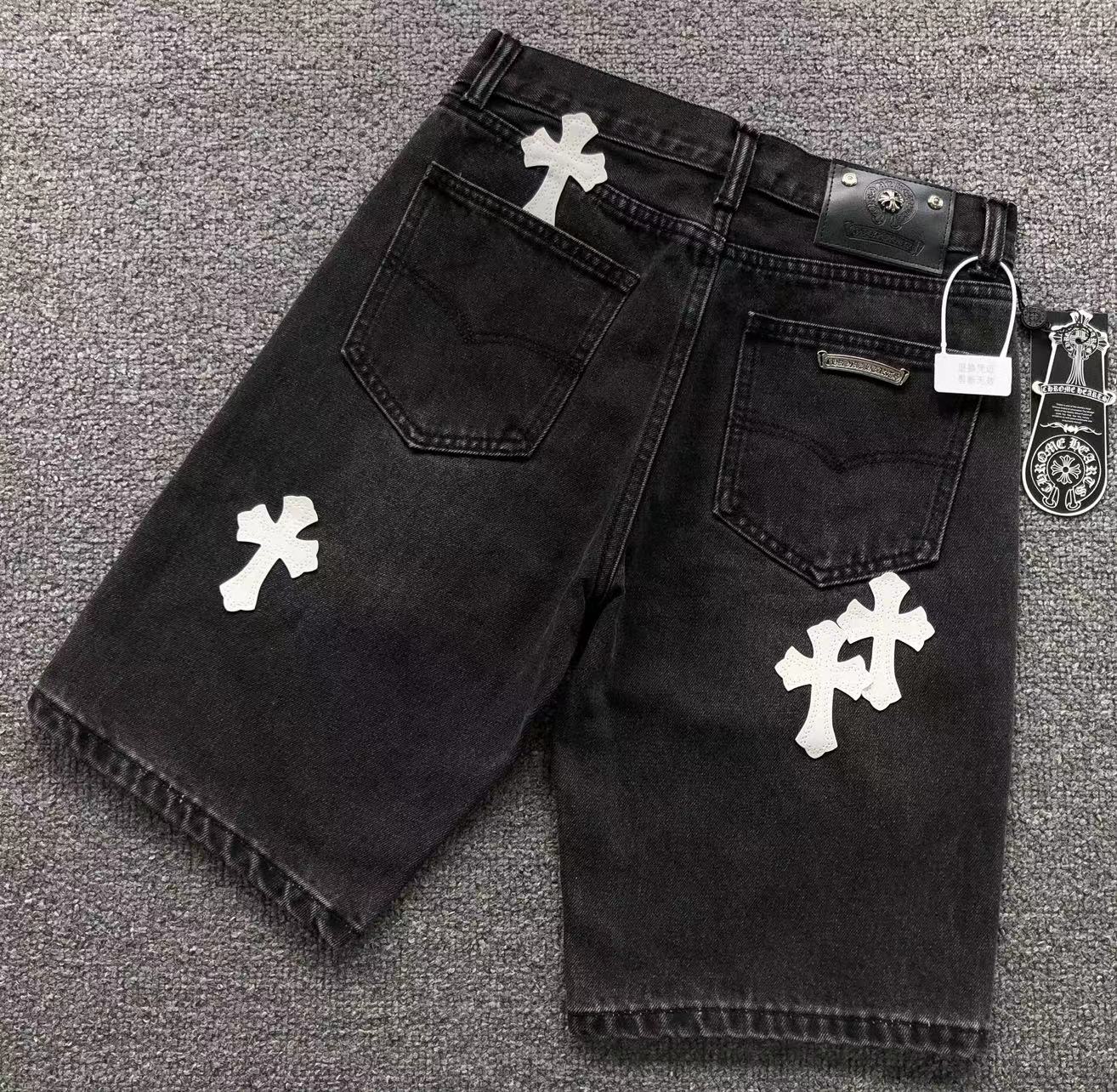 Chrome Hearts Jeans Shorts
