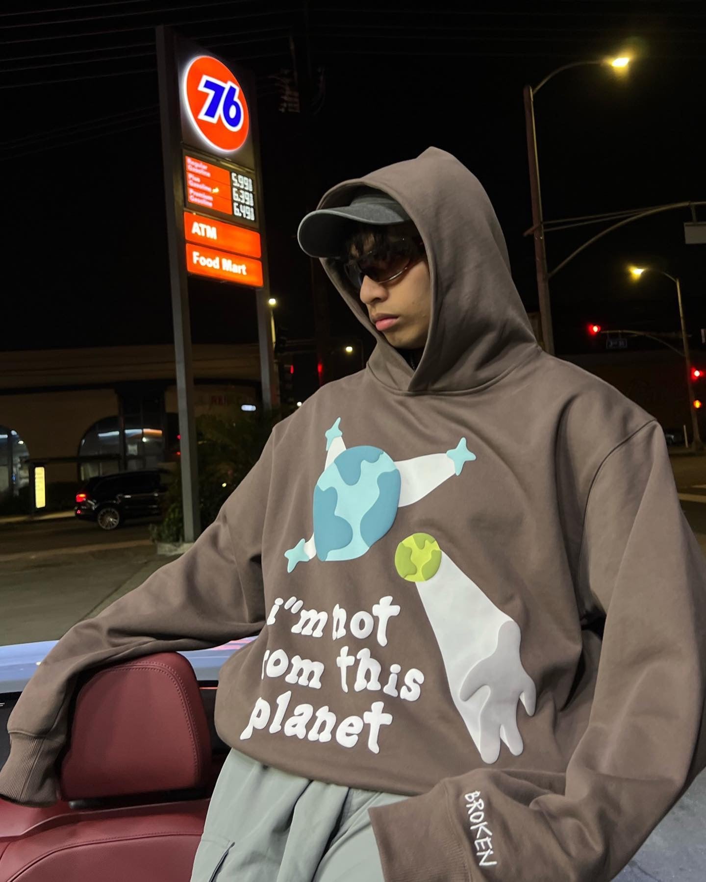 Broken Planet Market Blue Planet Hoodie
