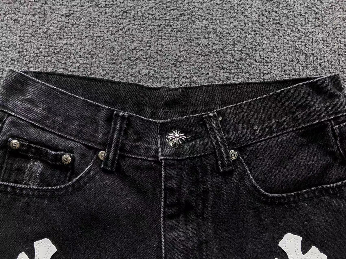 Chrome Hearts Jeans Shorts