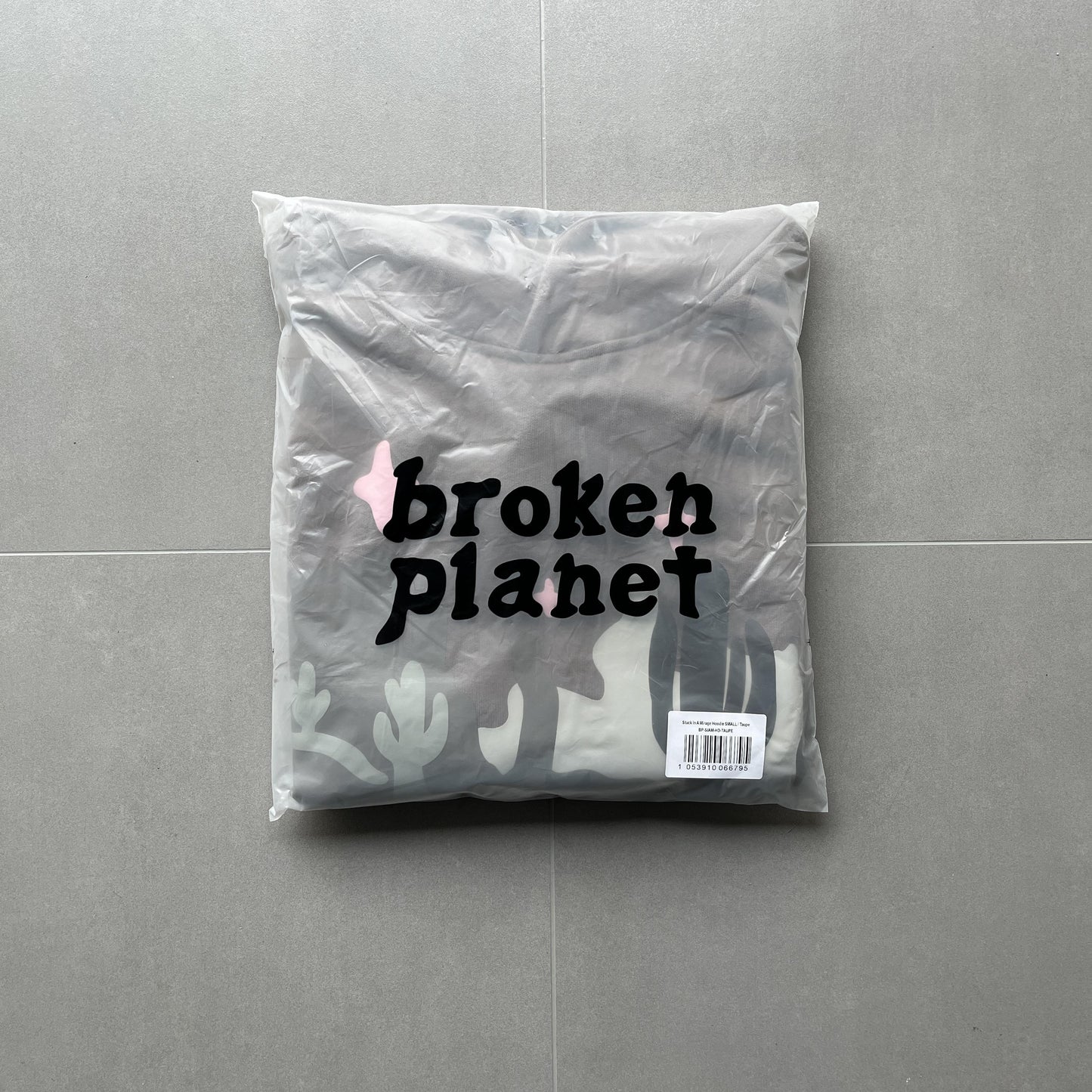 Broken Planet Skin Pink Cactus Hoodie