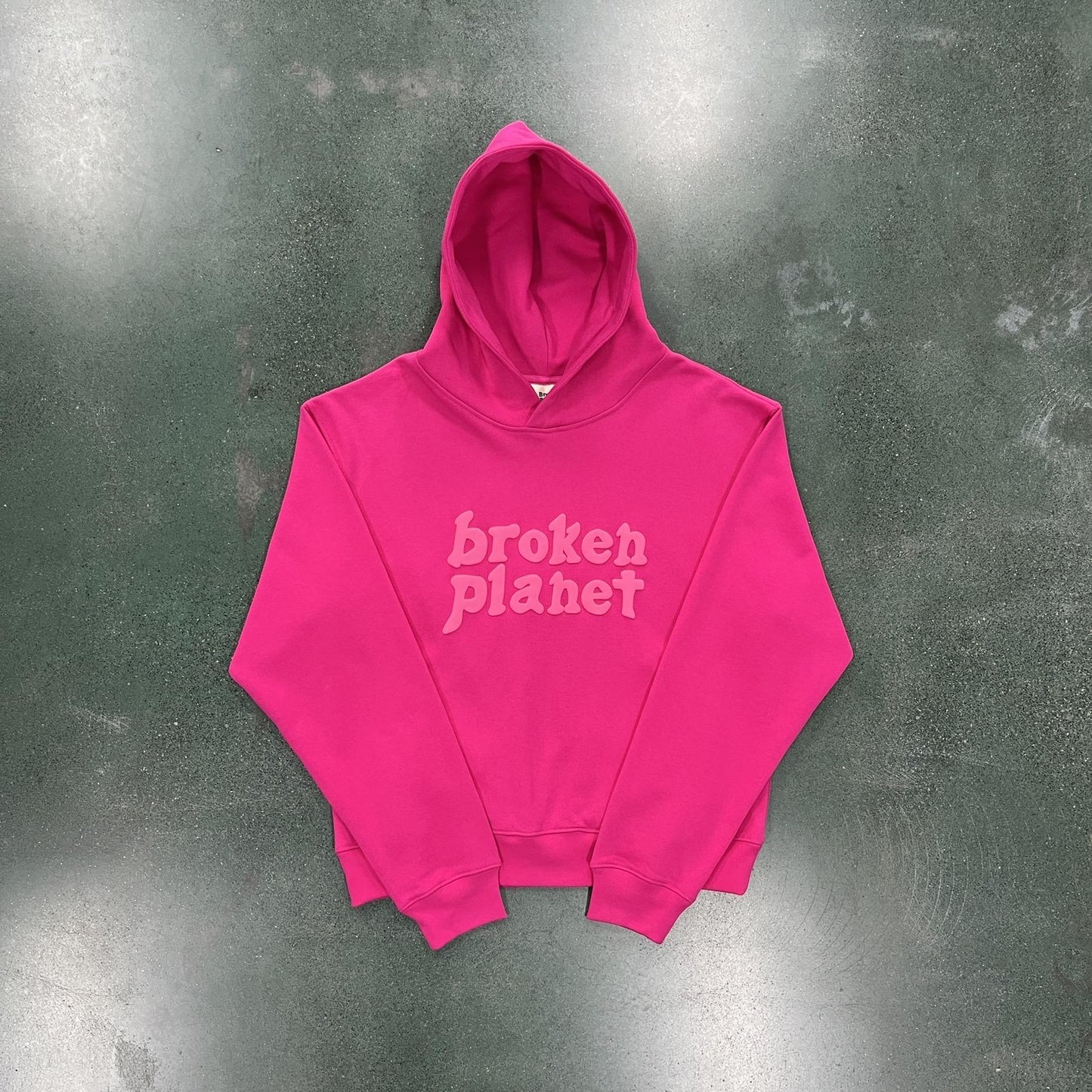 Broken Planet  Pink Hoodie