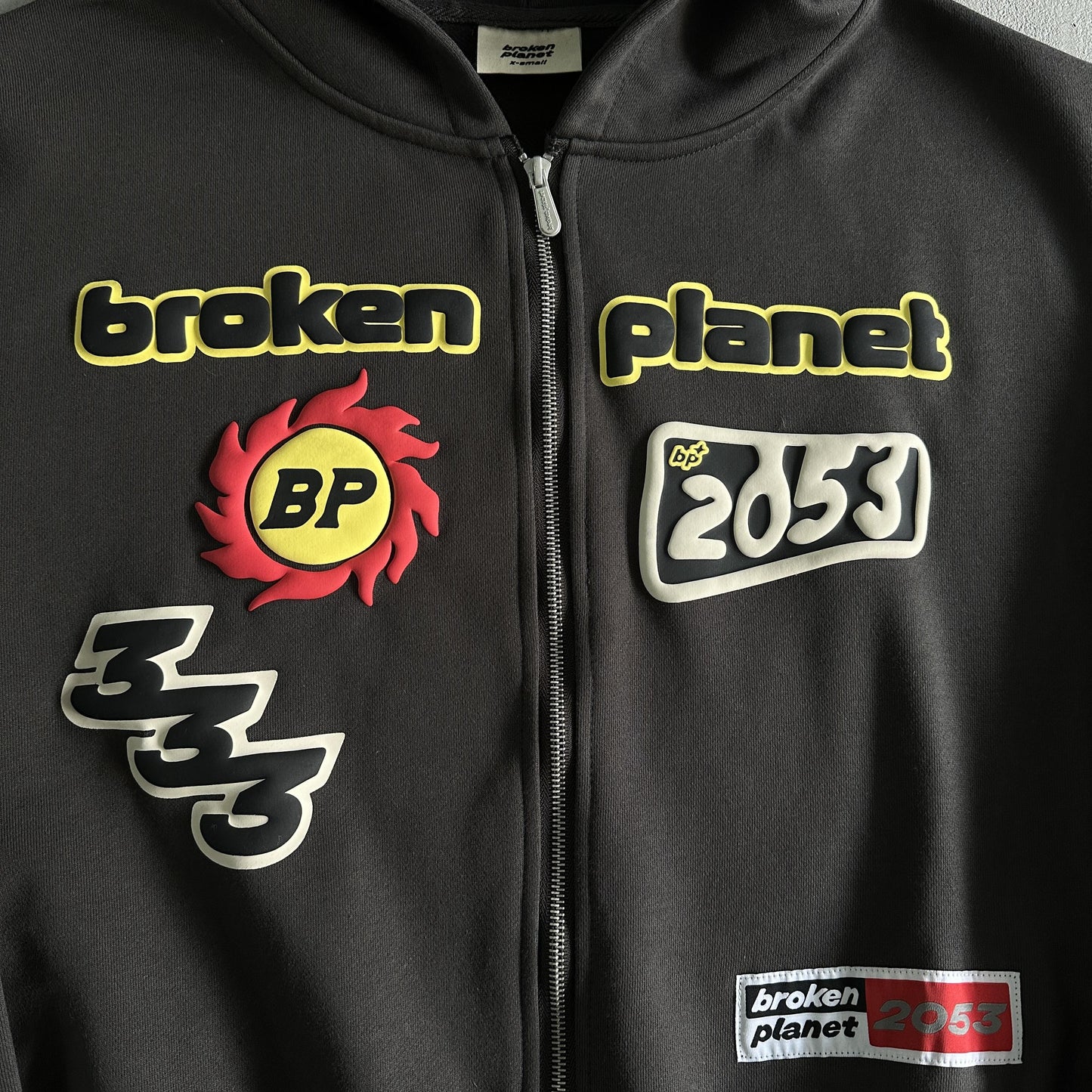 Broken Planet Zip Up Hoodie