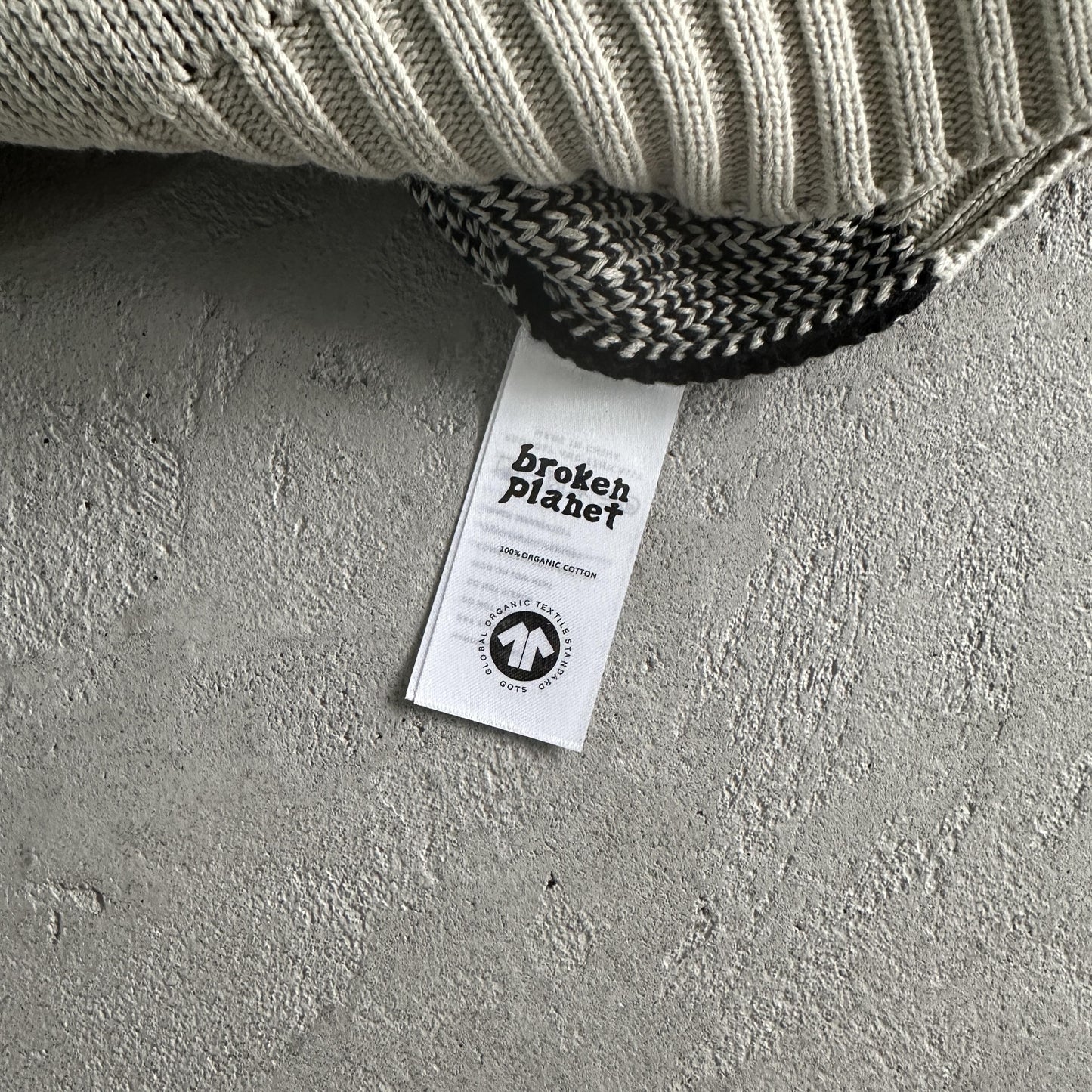 Broken Planet Sweater-Bone