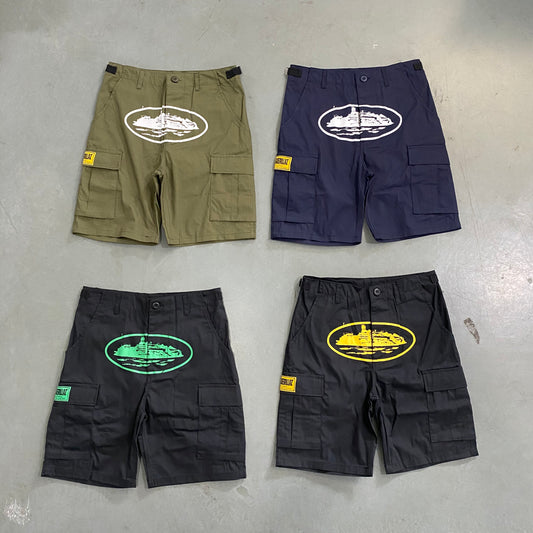 Corteiz Alcatraz Cargo Shorts