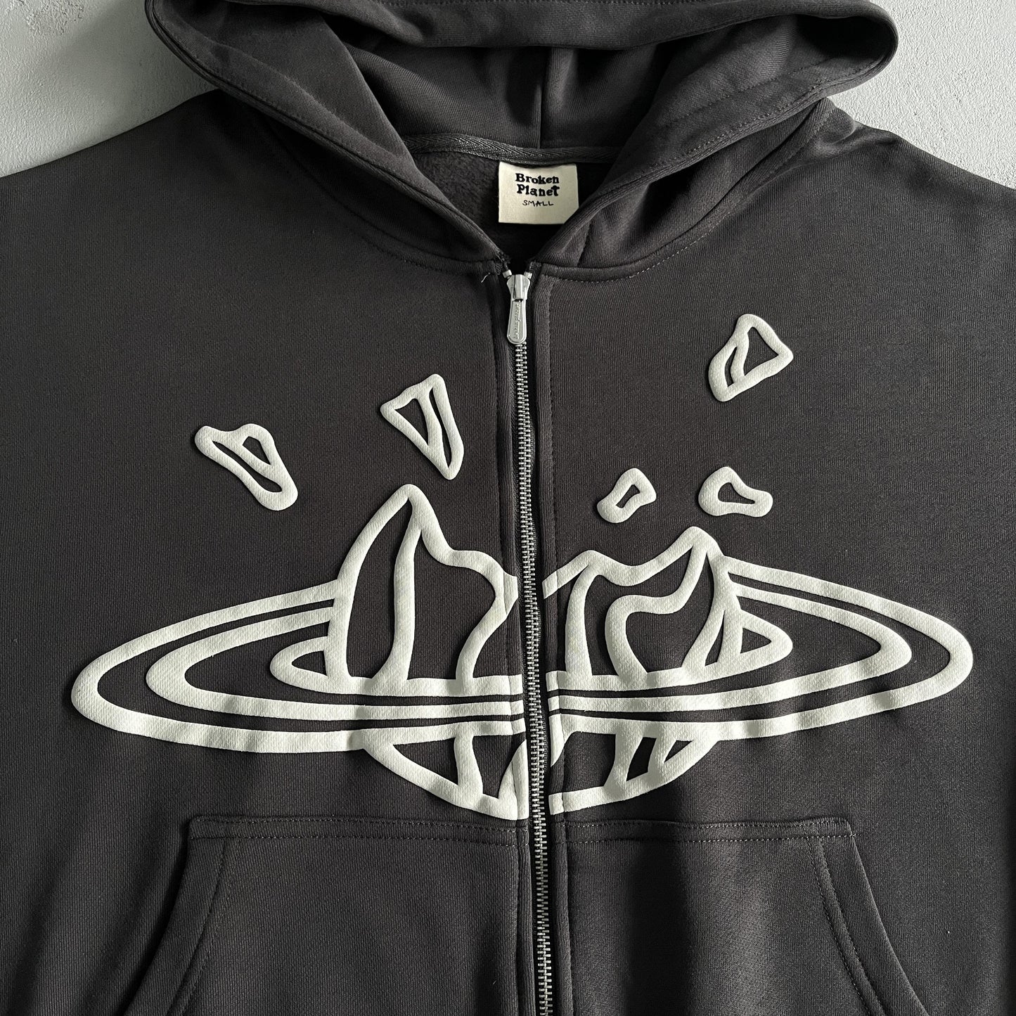 Broken Planet Double Zip Up Hoodie