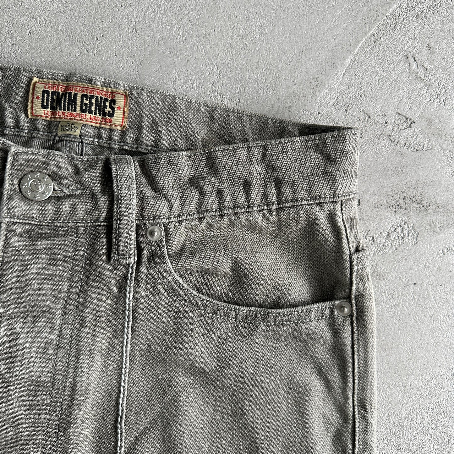 Corteiz Denim Jeans Pant Grey
