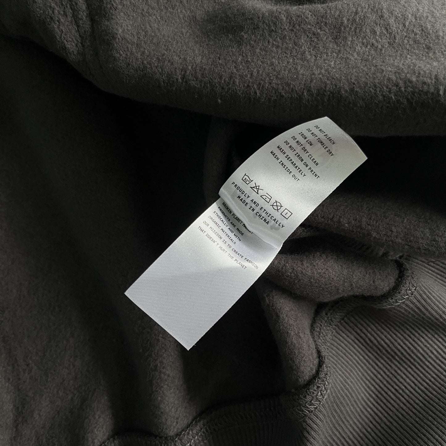 Broken Planet Double Zip Up Hoodie