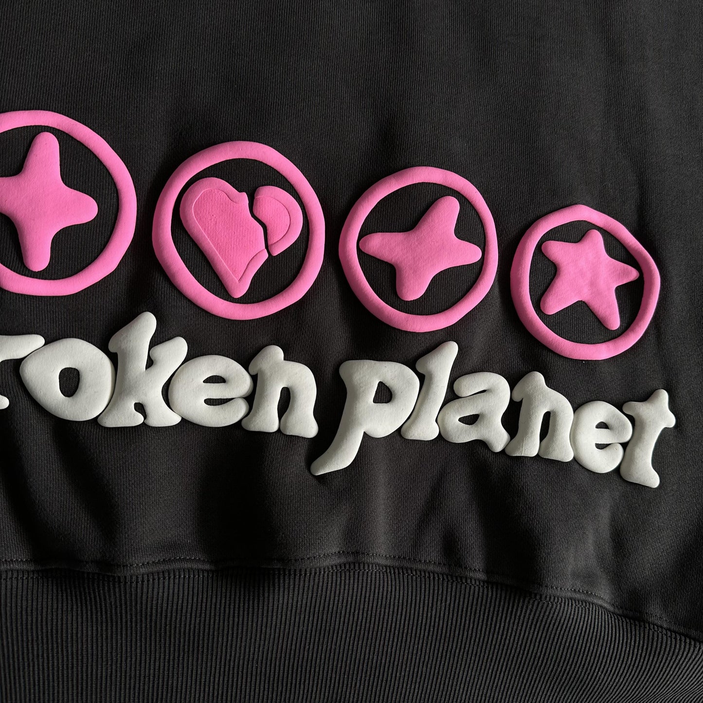 Broken Planet Hearts Are Made To Be Broken Hoodie
