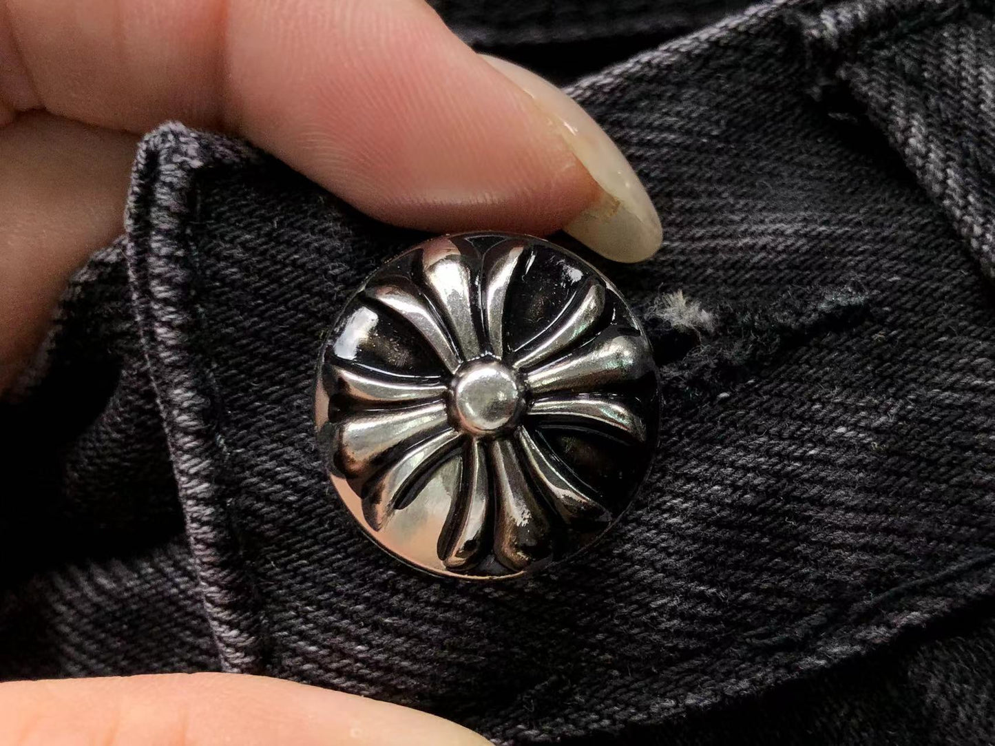 Chrome Hearts Jeans Shorts