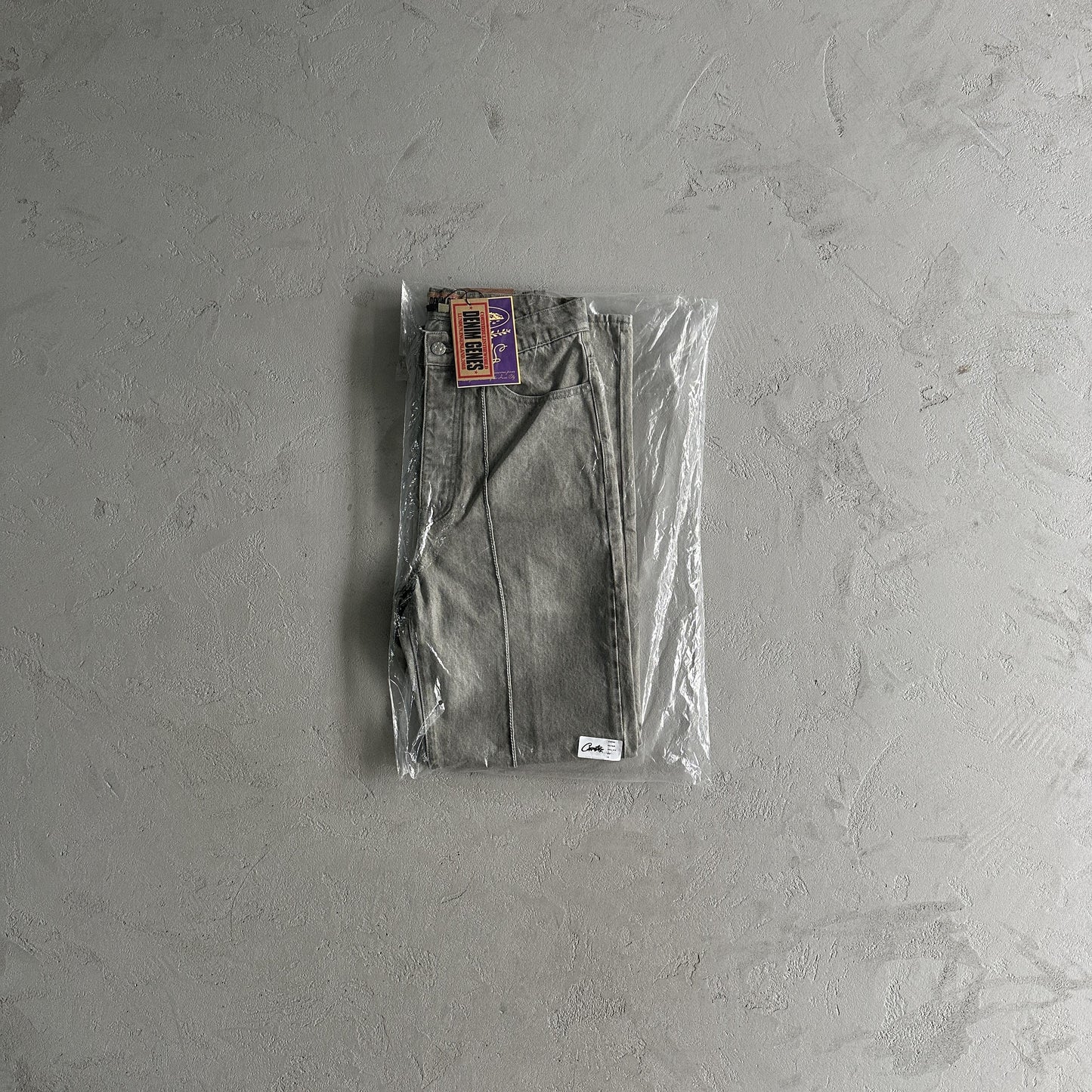 Corteiz Denim Jeans Pant Grey