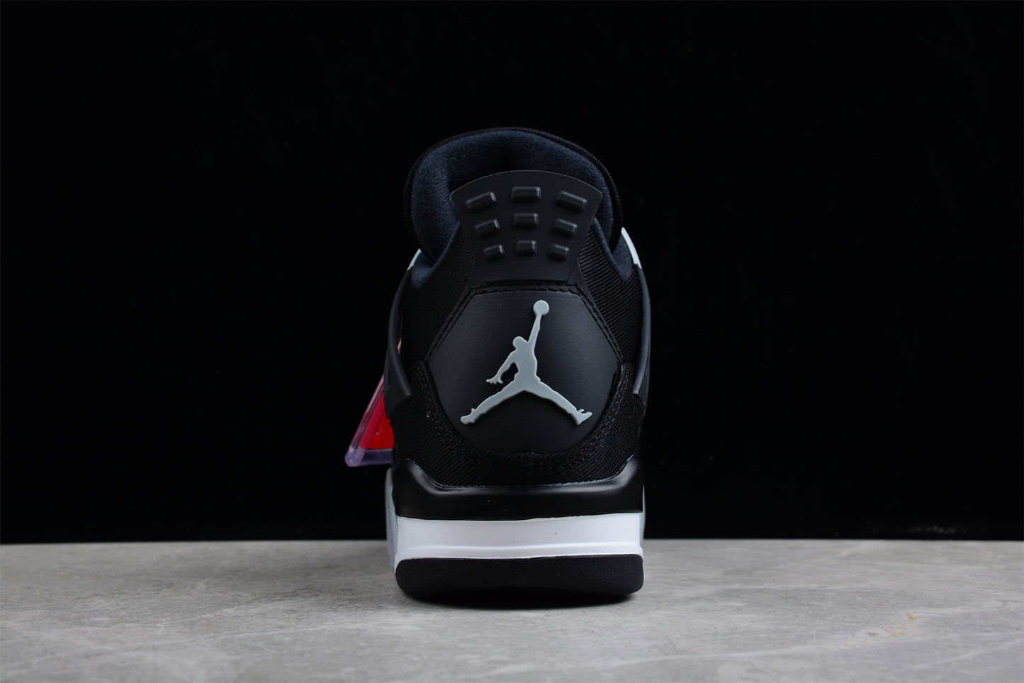Air Jordan 4 Retro "Black Canvas"