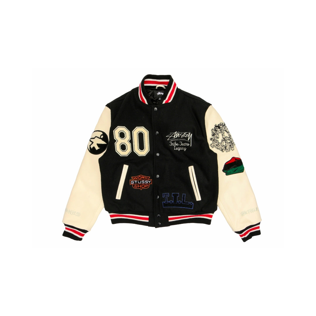 Denim Tears x Stussy x Our Legacy Varsity Jacket